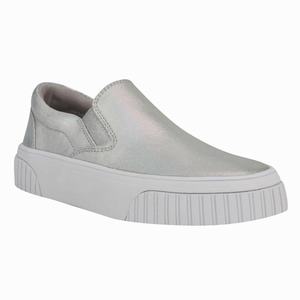 Nine West Dally Slip On Sneakers - Silver - Ireland (SU2368795)